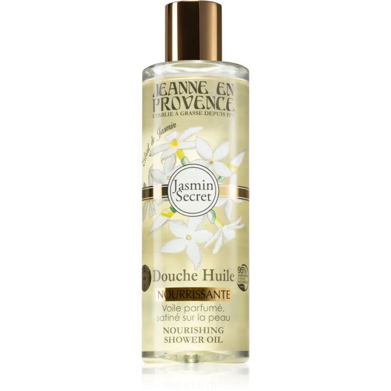 Jeanne en Provence Jasmin Secret olje za prhanje 250 ml