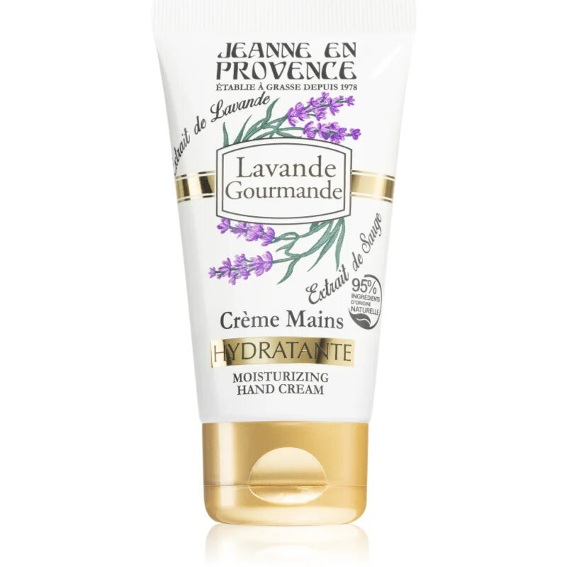 Jeanne en Provence Lavande Gourmande vlažilna krema za roke 75 ml
