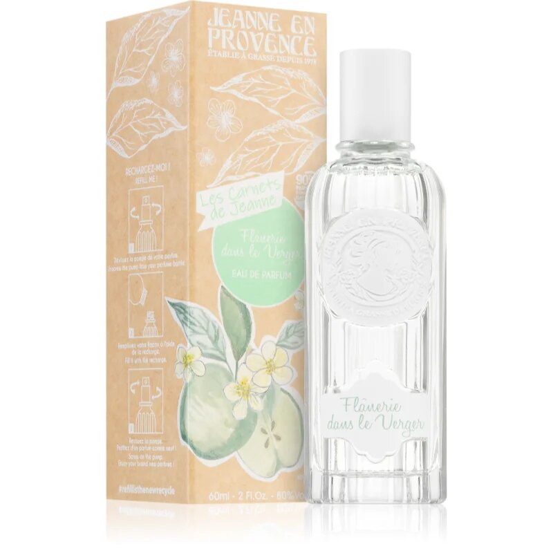 Jeanne en Provence Les Carnets de Jeanne Flanerie dans Le Verger parfumska voda polnilna za ženske 60 ml