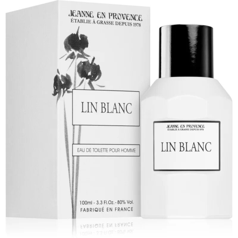 Jeanne en Provence Lin Blanc toaletna voda za moške 100 ml