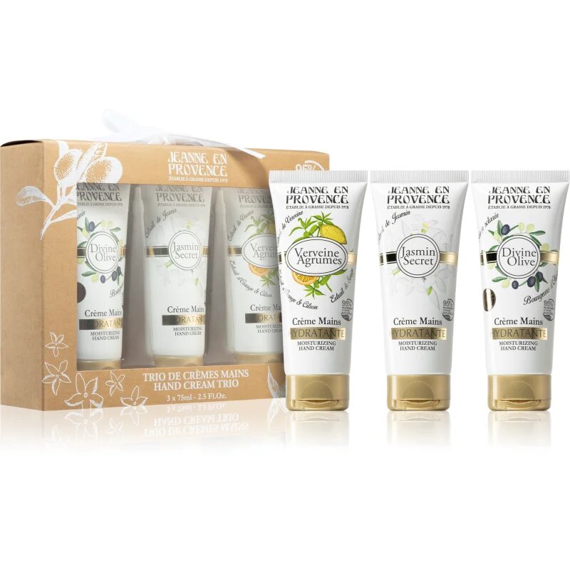 Jeanne en Provence Olive/Jasmine/Verbena set za roke in nohte