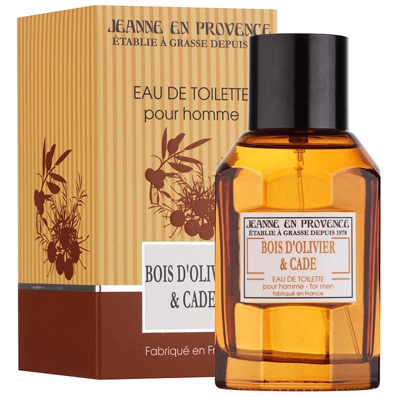 Jeanne en Provence Olive Wood & Juniper toaletna voda za moške 100 ml