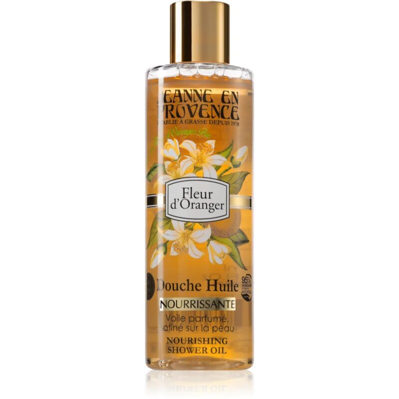 Jeanne en Provence Orange Blossom olje za prhanje 250 ml