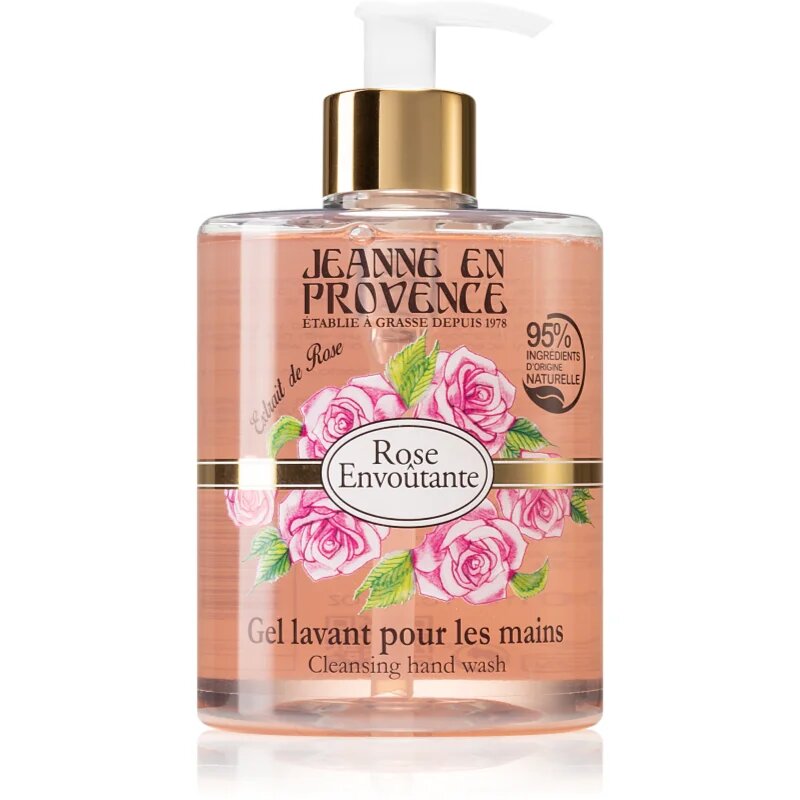 Jeanne en Provence Rose Envoûtante tekoče milo za roke 500 ml