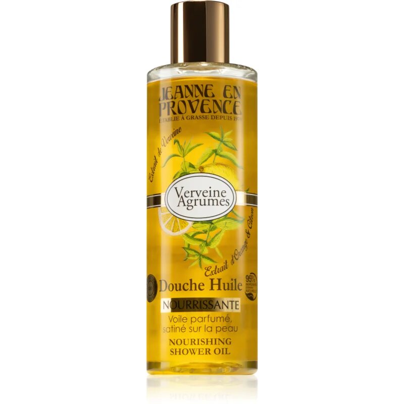 Jeanne en Provence Verveine Agrumes negovalno olje za prhanje 250 ml