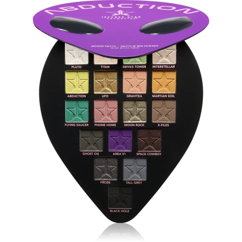 Jeffree Star Cosmetics Abduction Artistry Eye Palette paleta senčil za oči 18x1.5 g