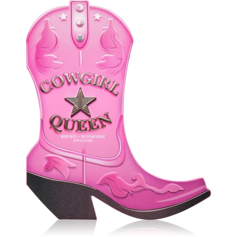 Jeffree Star Cosmetics Cowgirl Queen Artistry Palette paleta senčil za oči 15x15 g