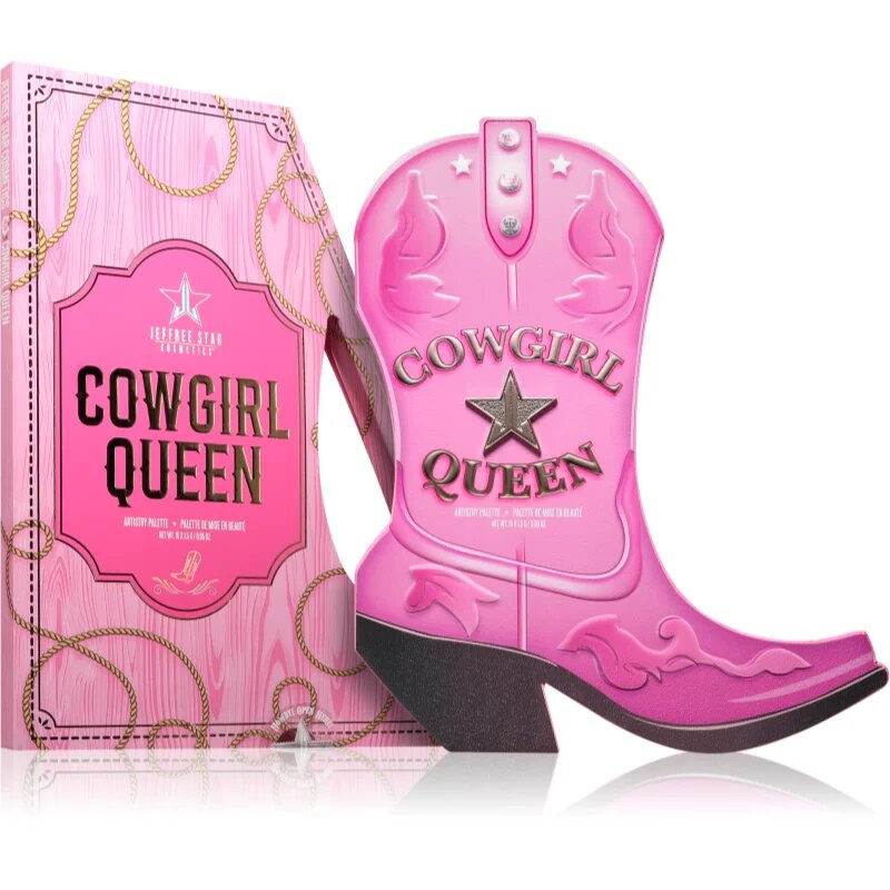 Jeffree Star Cosmetics Cowgirl Queen Artistry Palette paleta senčil za oči 15x15 g