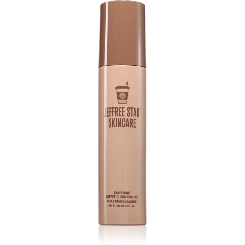 Jeffree Star Cosmetics Daily Drip Coffee Cleansing Oil nežno čistilno olje s kavo 150 ml