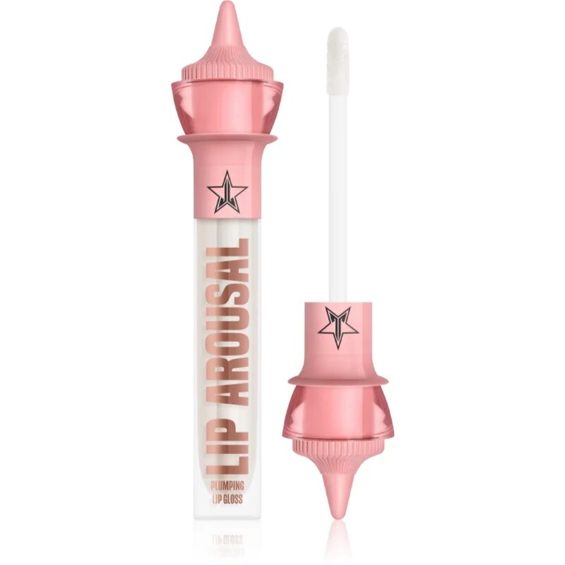 Jeffree Star Cosmetics Orgy 2 Lip Arousal Plumpin Lip Gloss sijaj za ustnice z učinkom povečanja odtenek Clear Headed 4 ml