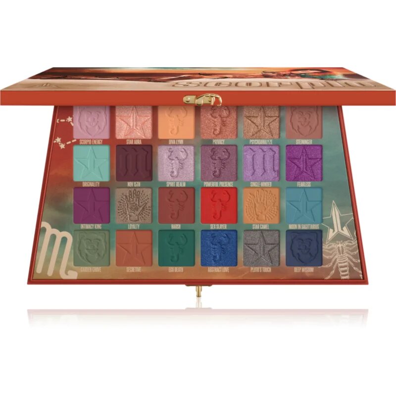 Jeffree Star Cosmetics Scorpio Eyeshadow Palette paleta senčil za oči 24x1.5 g