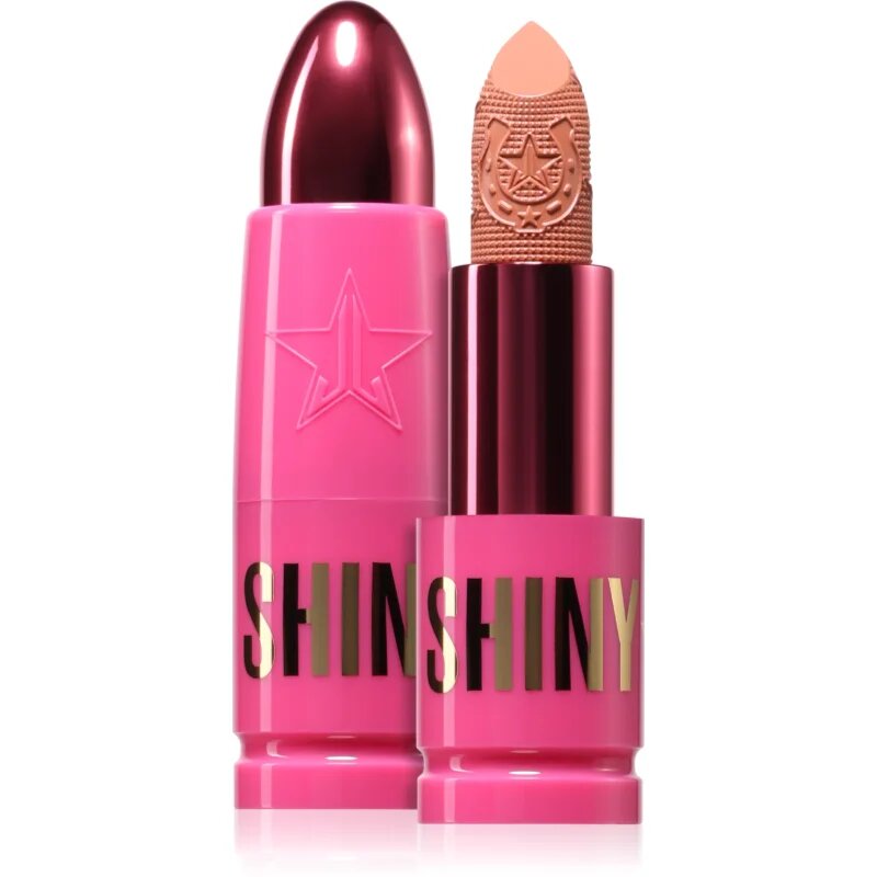 Jeffree Star Cosmetics Shiny Trap Lipstick kremasta šminka s satenastim zaključkom odtenek Cowgirl Suede 3 g