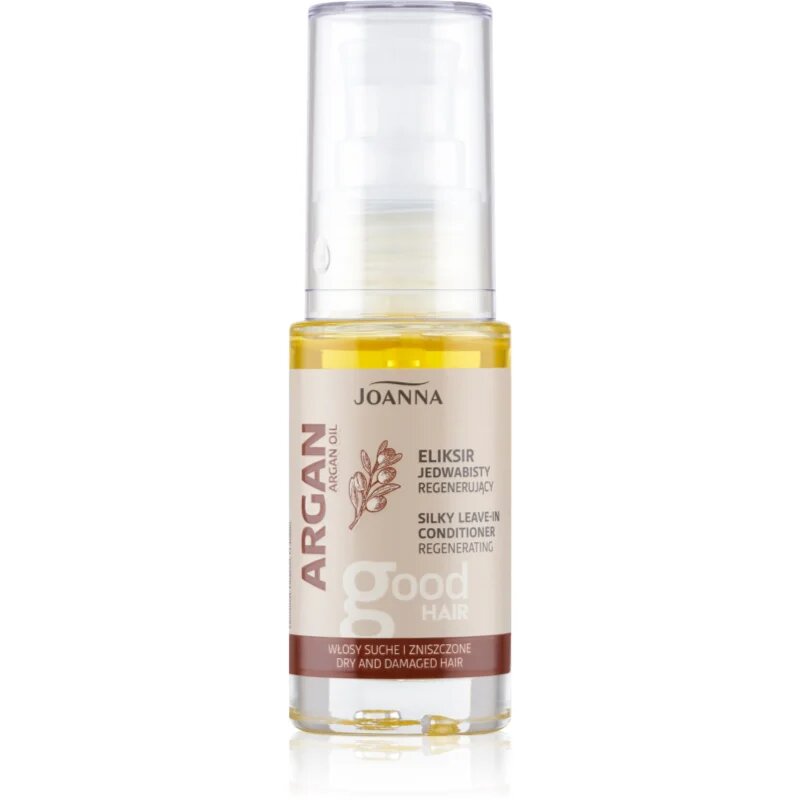 Joanna Argan Oil regeneracijski balzam brez spiranja za suhe in poškodovane lase 25 ml