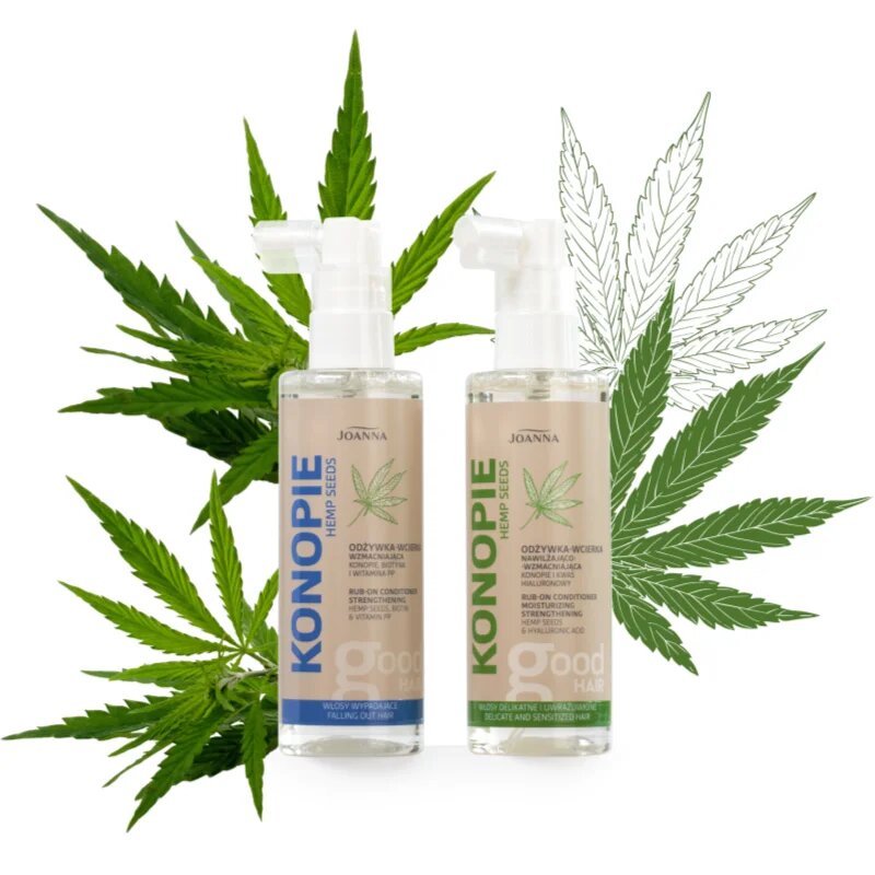 Joanna Cannabis Seed Rub - On Conditioner balzam v pršilu proti izpadanju las 100 ml