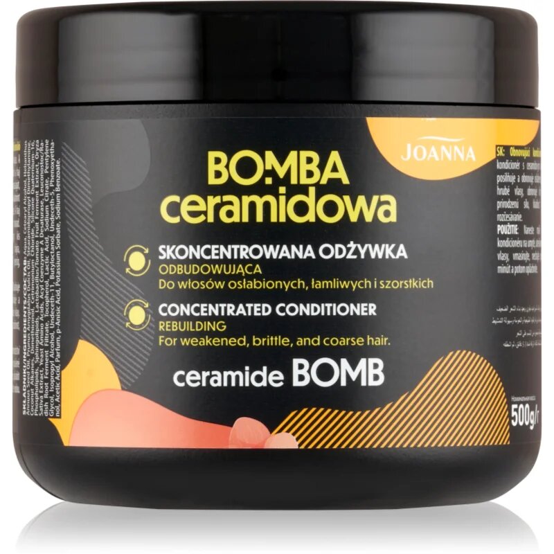 Joanna Ceramide Bomb Concentrated Conditioner balzam s ceramidi 500 ml