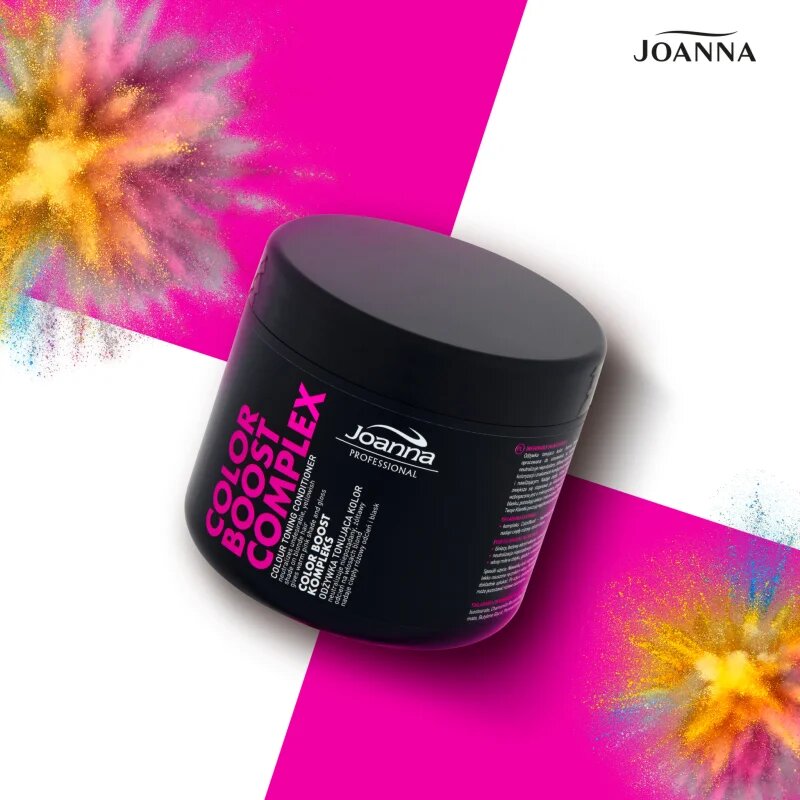 Joanna Color Boost Complex vlažilni balzam za nevtralizacijo rumenih odtenkov 500 g