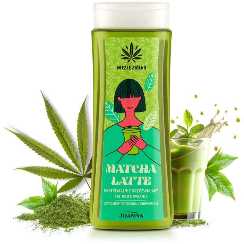 Joanna Matcha Latte Shower Gel gel za prhanje 300 ml