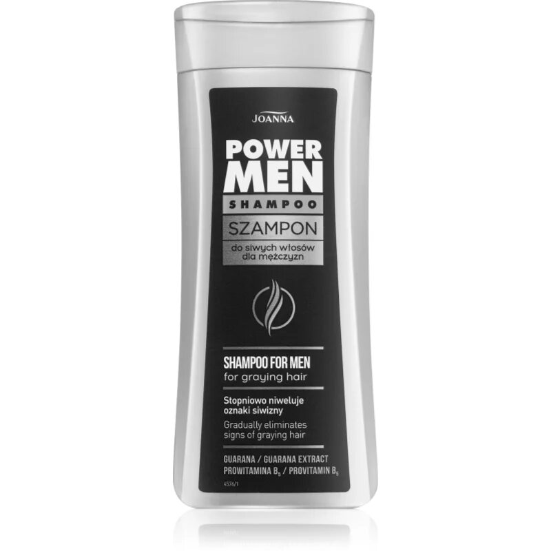 Joanna Power Men šampon za bele in sive lase za moške 200 ml