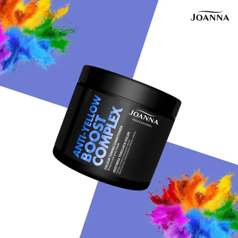 Joanna Professional Color Boost Complex revitalizacijski balzam za blond in sive lase 500 g