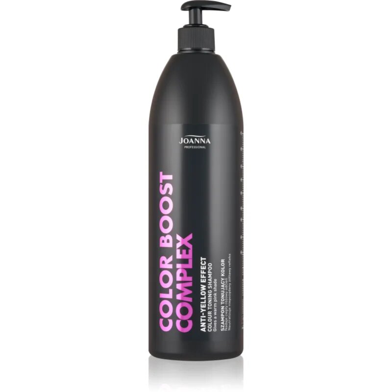 Joanna Professional Color Boost Complex šampon za nevtralizacijo rumenih tonov 1000 g