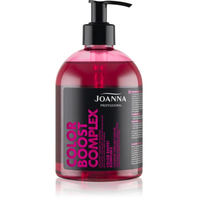 Joanna Professional Color Boost Complex šampon za nevtralizacijo rumenih tonov 500 g