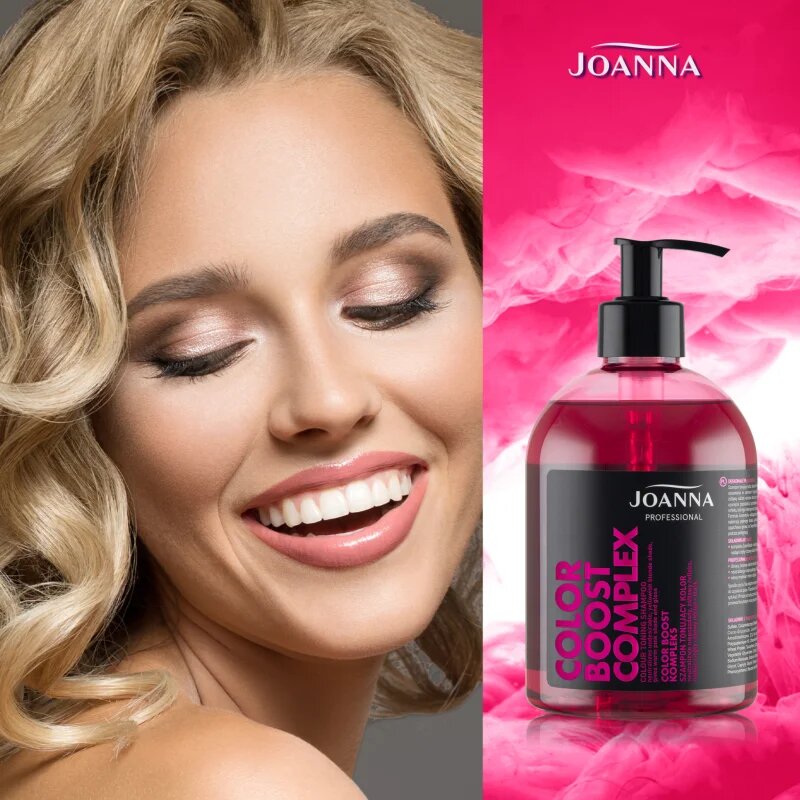 Joanna Professional Color Boost Complex šampon za nevtralizacijo rumenih tonov 500 g
