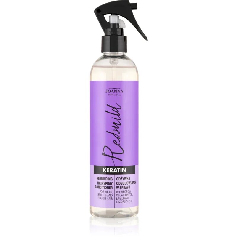 Joanna Professional Keratin balzam brez spiranja v pršilu 300 ml
