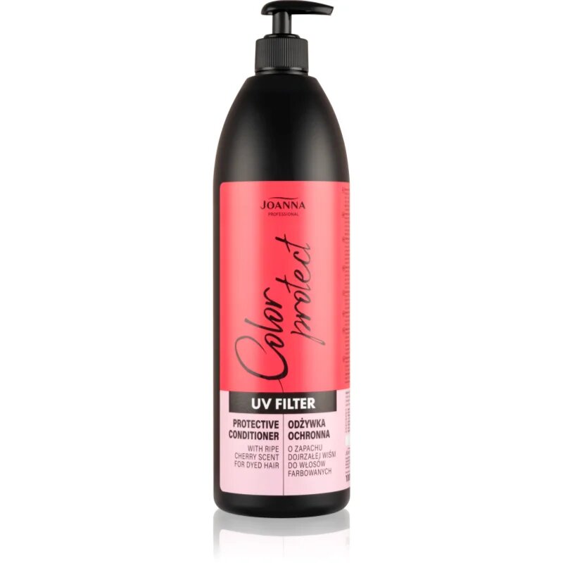 Joanna Professional UV Filter zaščitni balzam za lase izpostavljene soncu dišave Cherry 1000 g