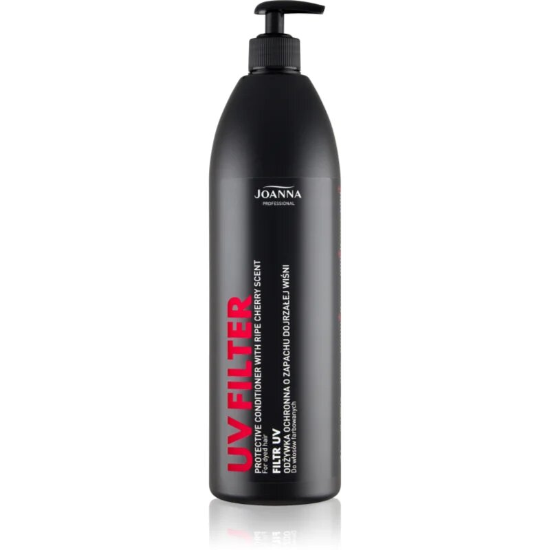 Joanna Professional UV Filter zaščitni balzam za lase izpostavljene soncu dišave Cherry 1000 g