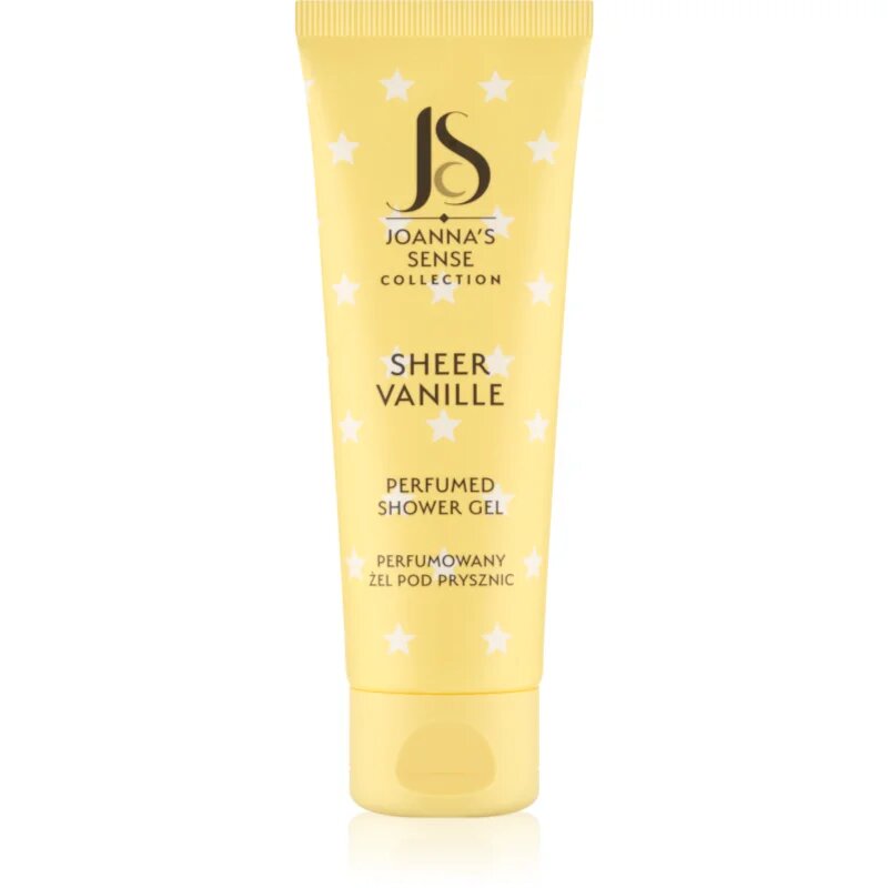 Joanna 's Sense Sheer Vanille parfumirani gel za prhanje 80 ml