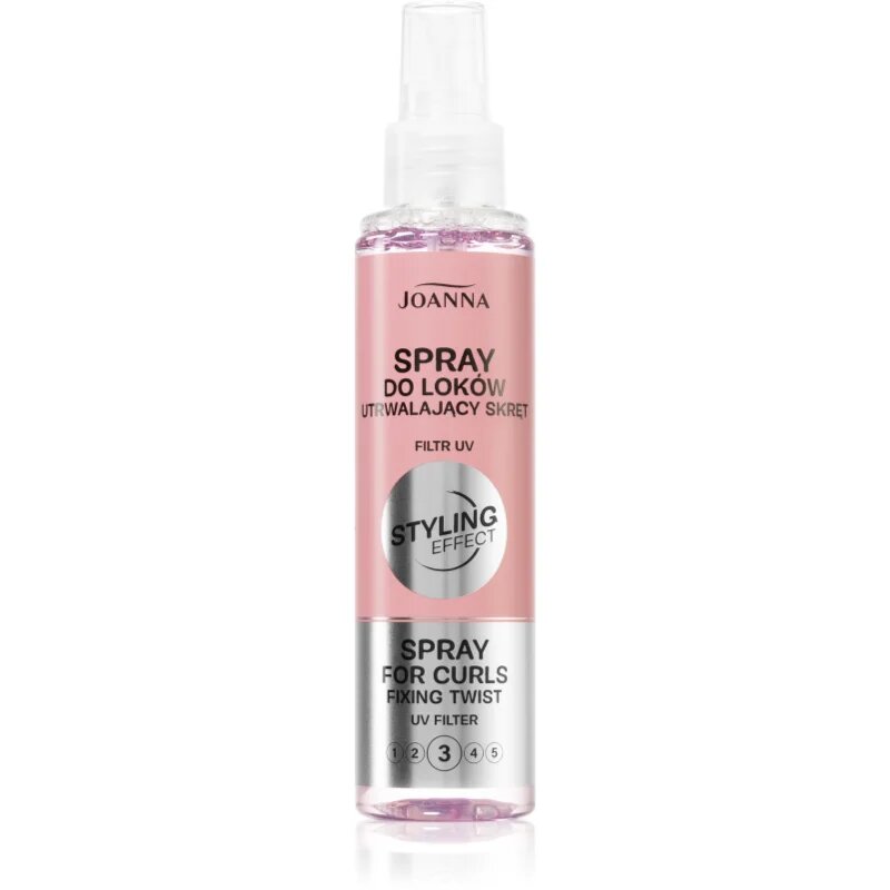 Joanna Styling Effect pršilo za fiksiranje za skodrane lase 150 ml