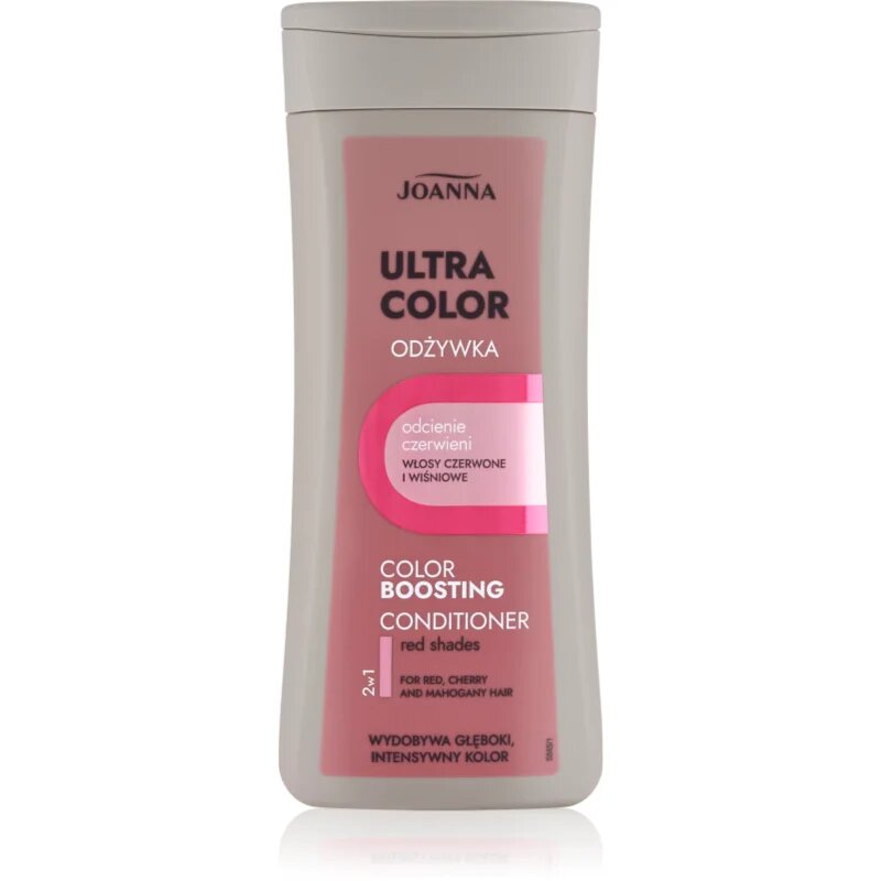 Joanna Ultra Color Boosting Conditioner balzam za oživitev barve red shades 200 g