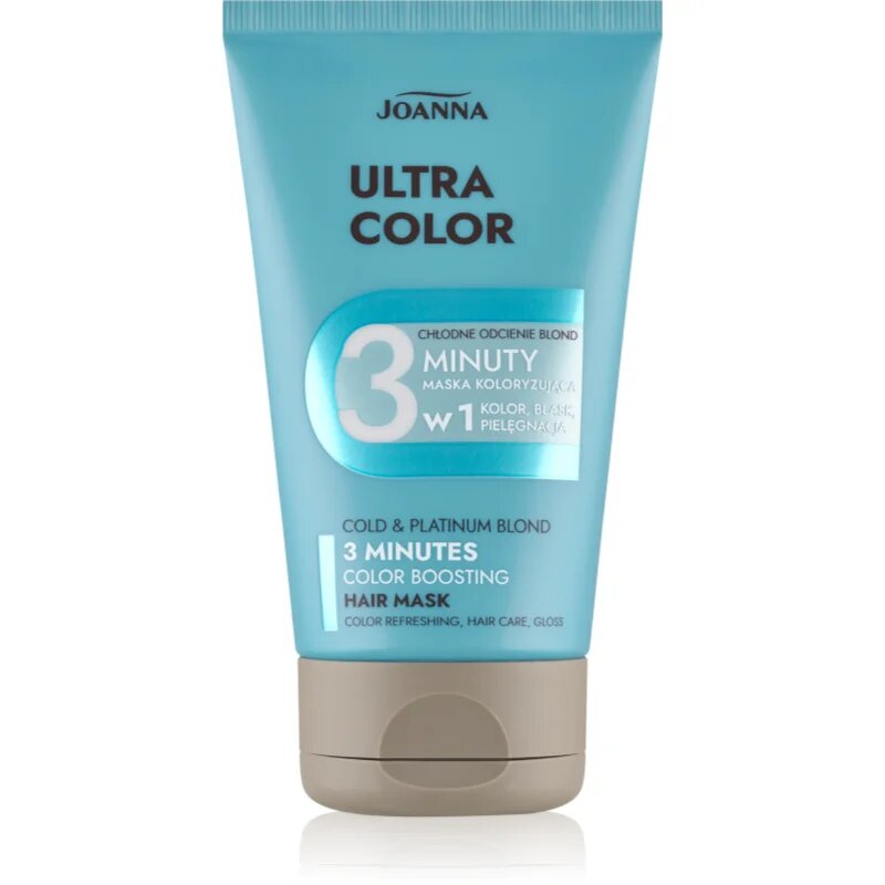 Joanna Ultra Color Cold Platinum Blond Shades 3 Minutes balzam za toniranje odtenek Cold Platinum 100 g