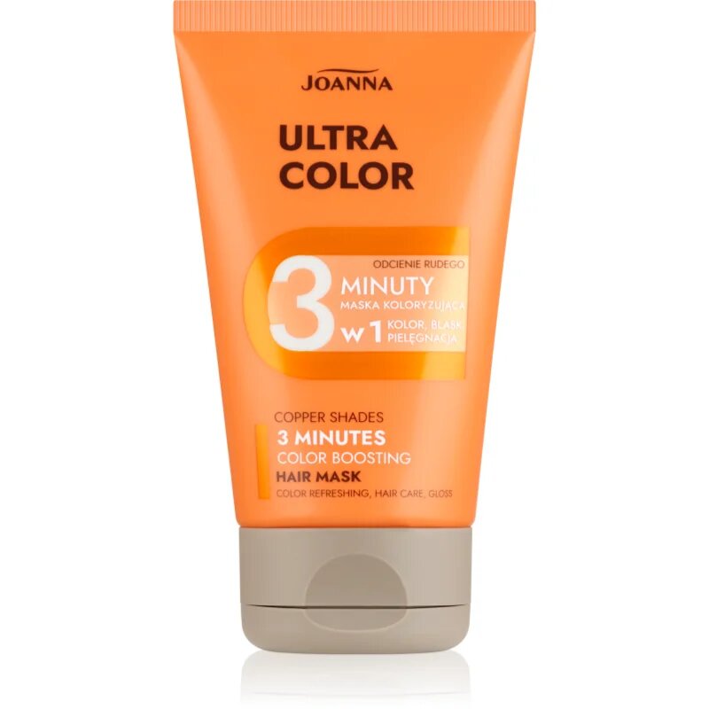 Joanna Ultra Color Cooper Shades 3 Minutes maska za lase za rdeče lase 100 g