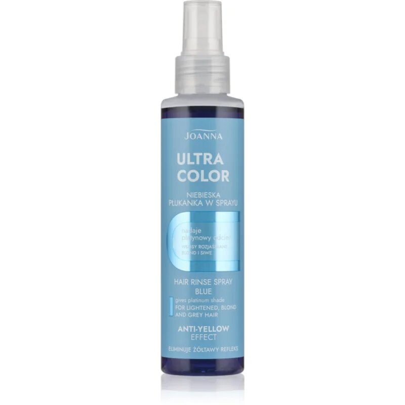 Joanna Ultra Color Hair Rinse Blue Spray tonirano pršilo odtenek Blue 150 ml