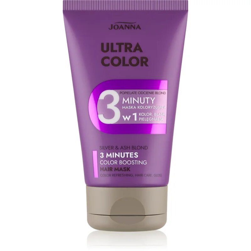 Joanna Ultra Color Silver Shades 3 Minutes balzam za toniranje odtenek Silver 100 g