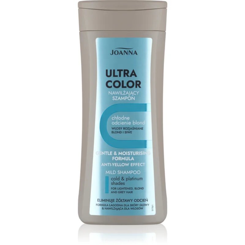 Joanna Ultra Color vijoličen šampon za nevtralizacijo rumenih odtenkov 200 ml