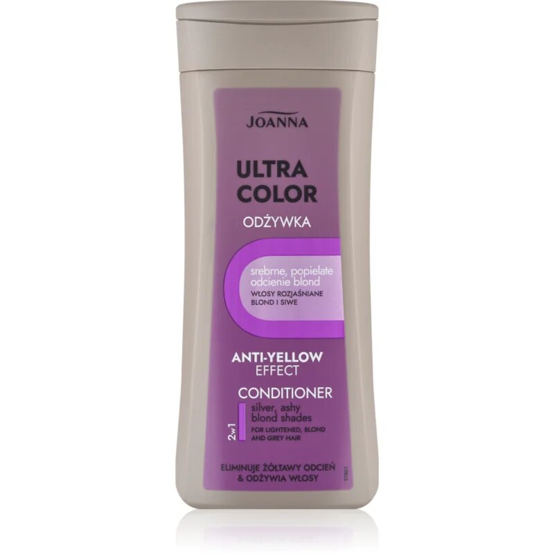 Joanna Ultra Color vlažilni in hranilni balzam za blond lase 200 g