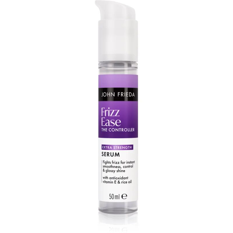 John Frieda Frizz Ease Extra Strenght Serum serum za lase za neobvladljive lase 50 ml