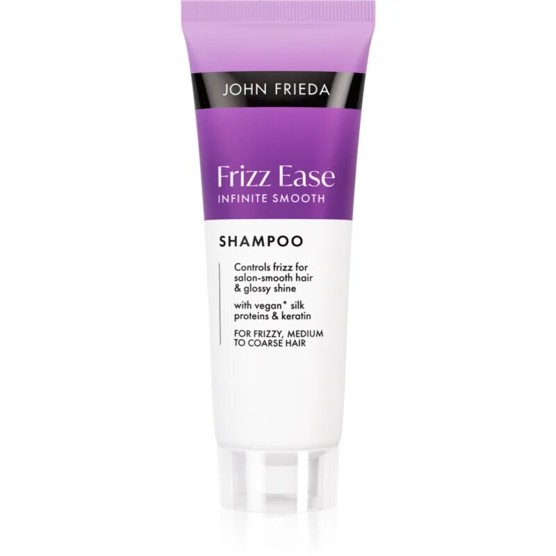John Frieda Frizz Ease Infitine Smooth Shampoo nežni čistilni šampon za glajenje las 75 ml