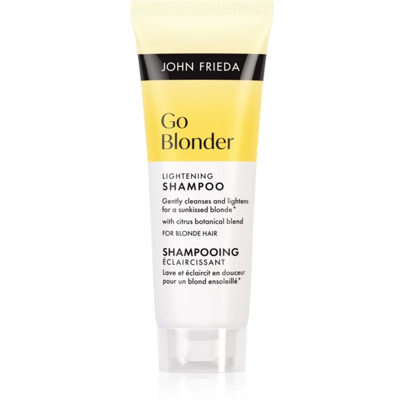 John Frieda Go Blonder Lightening Shampoo posvetlitveni šampon za blond lase 75 ml