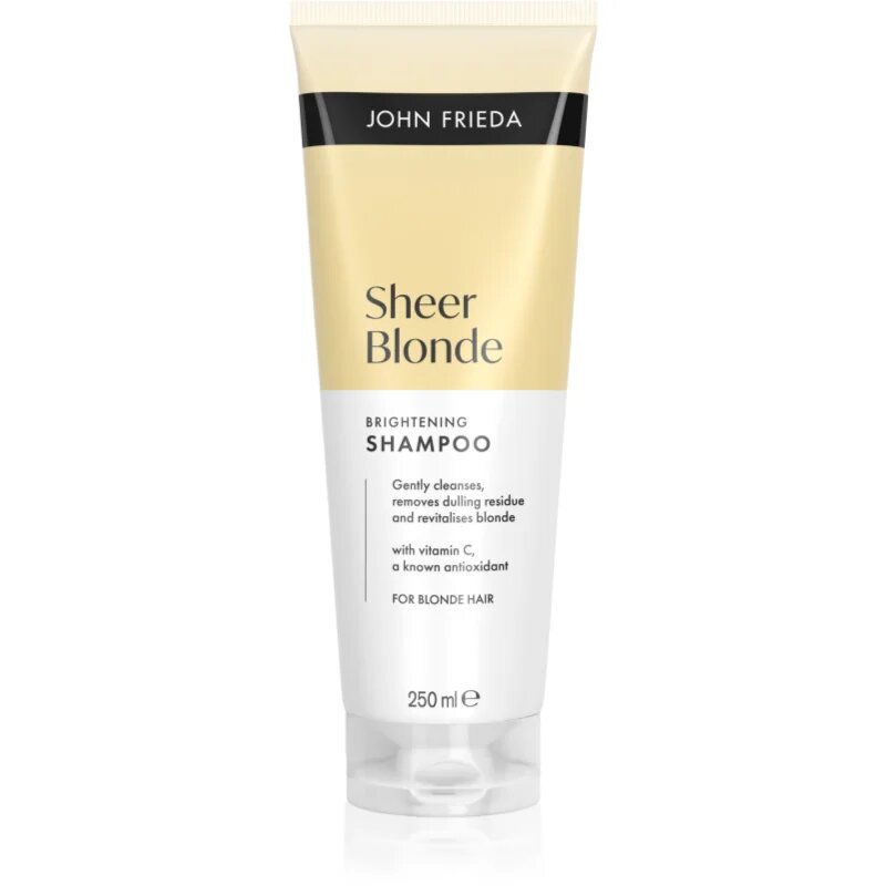 John Frieda Sheer Blonde Brightening Shampoo osvetljevalni šampon za blond lase 250 ml