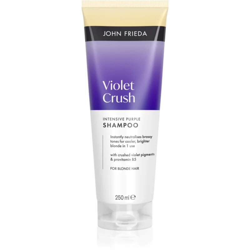 John Frieda Violet Crush Intense Purple Shampoo vijoličen šampon za blond lase 250 ml