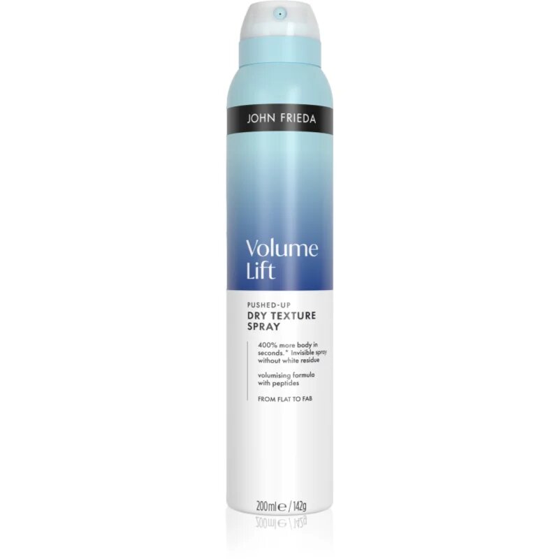 John Frieda Volume Lift Pushed - Up Dry Texture Spray pršilo za volumen za lase 200 ml