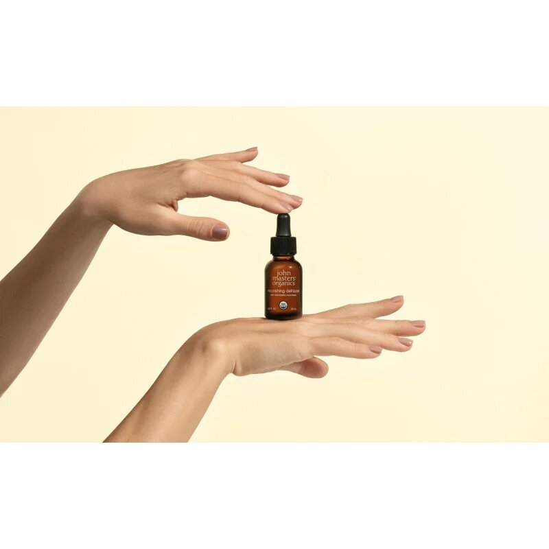 John Masters Organics Dry Hair Nourishment & Defrizzer negovalno olje za glajenje las 23 ml