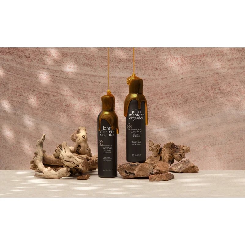 John Masters Organics Intensive Repair obnovitveni šampon za poškodovane lase 236 ml