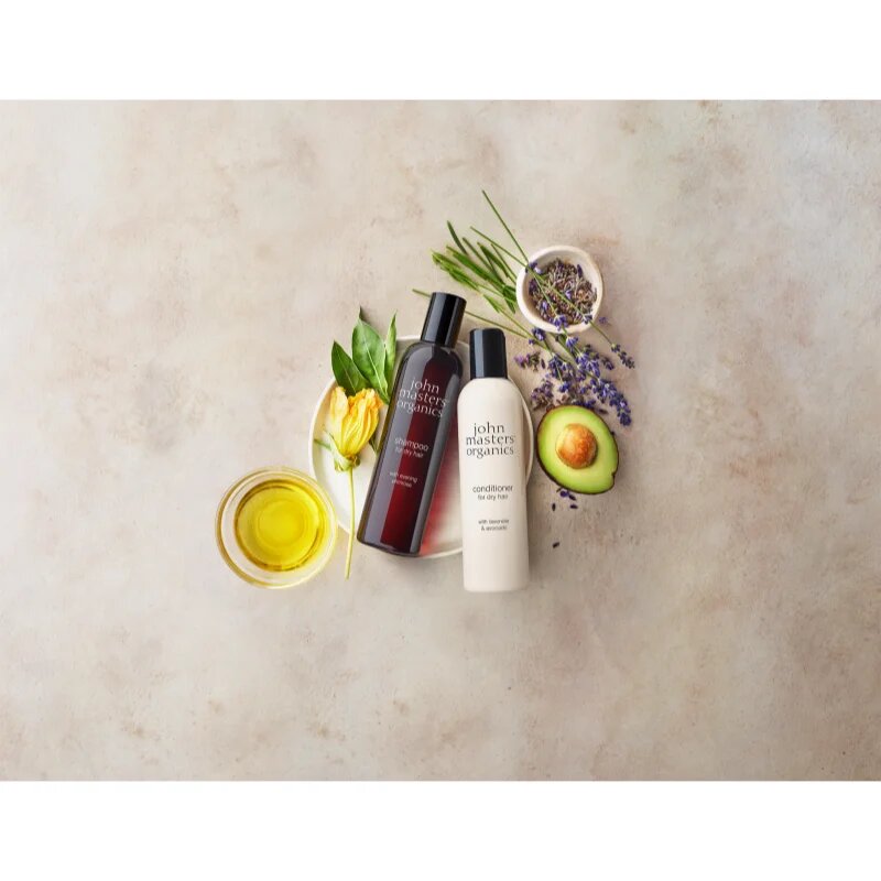 John Masters Organics Lavender & Avocado Conditioner balzam za suhe in poškodovane lase 236 ml