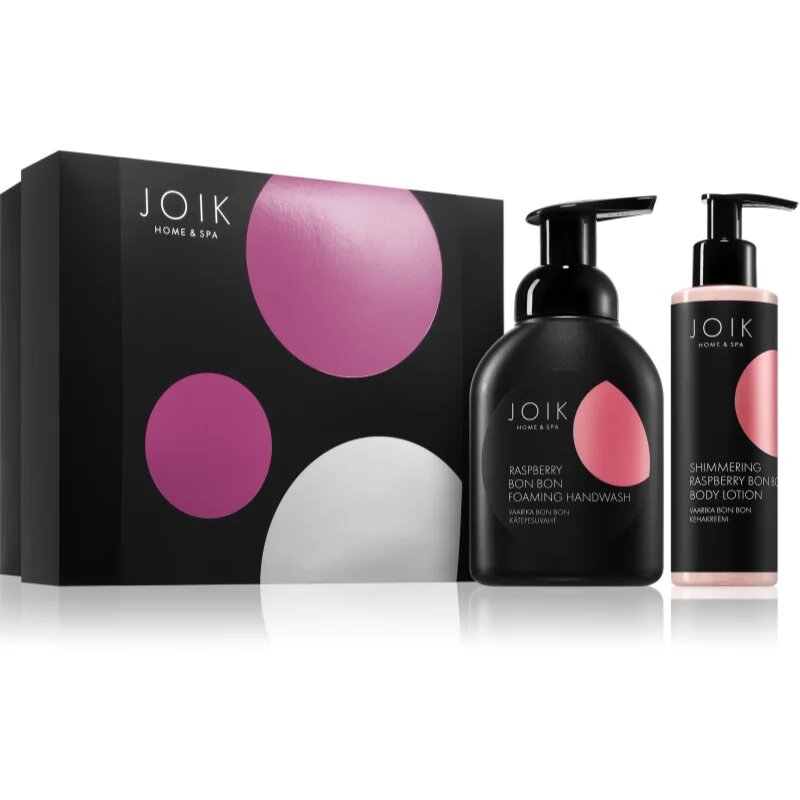 JOIK Home & Spa Raspberry Bon Bon darilni set za ženske