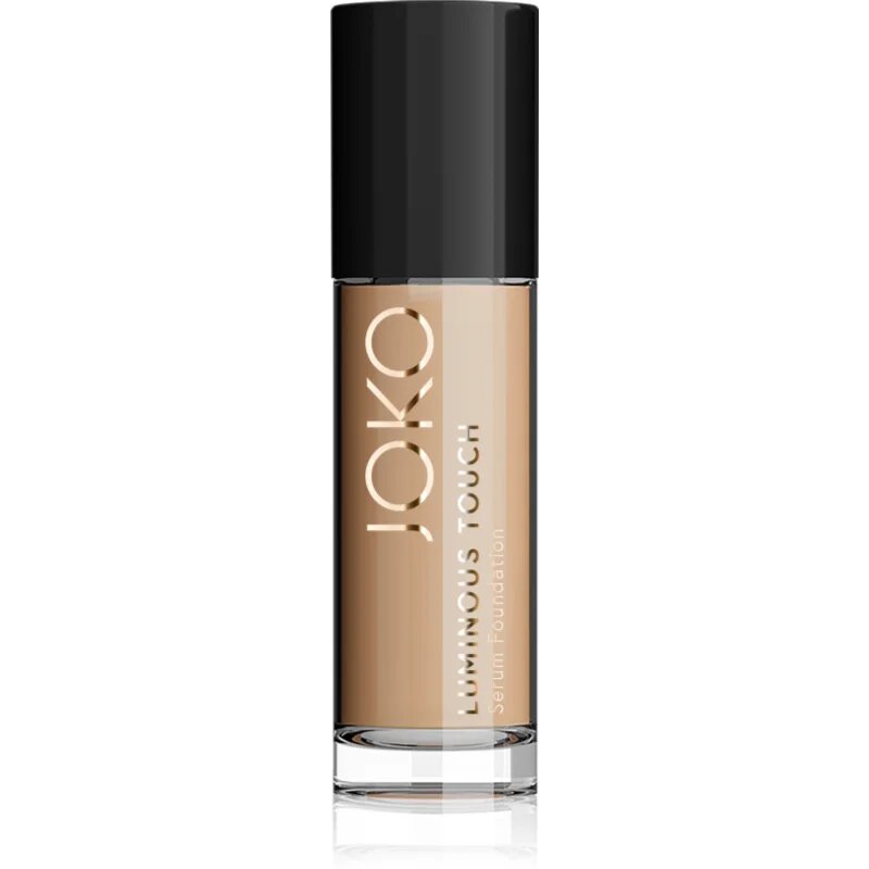 JOKO Luminous Touch lahki tekoči puder za poenoten odtenek kože odtenek 104 Warm Honey 30 ml