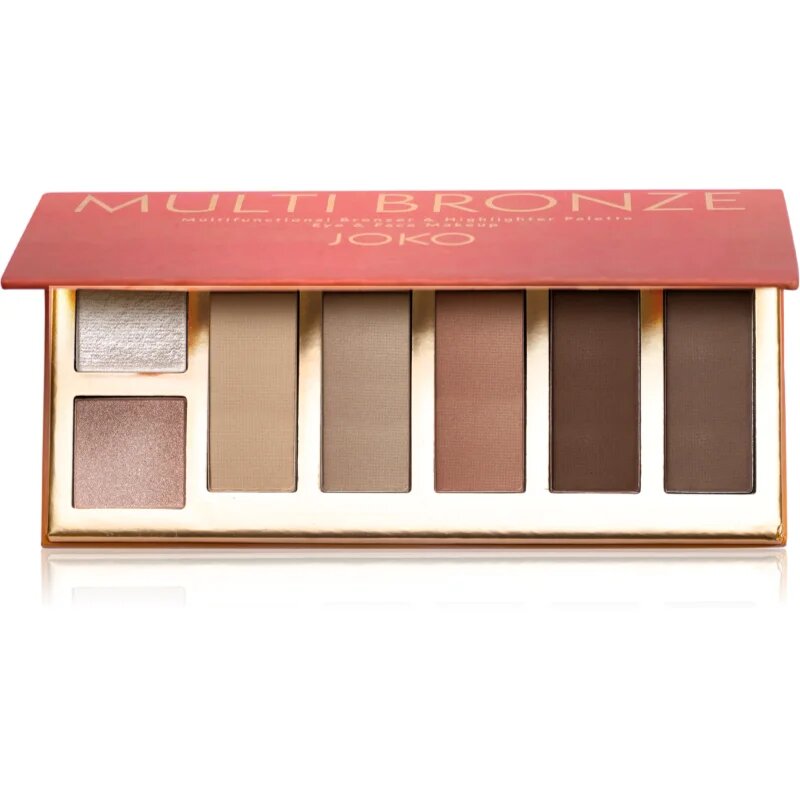 JOKO Multi Bronze paleta za konture obraza 14 g